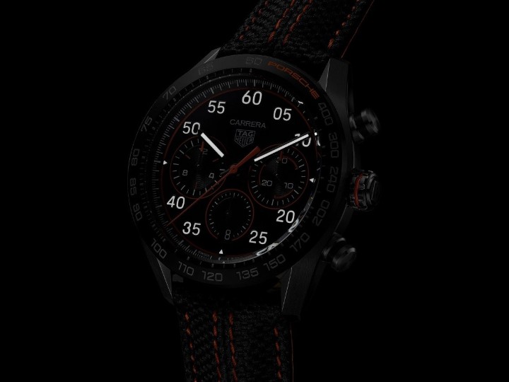 Obrázek Tag Heuer Carrera Chronograph x Porsche Orange Racing Special Edition