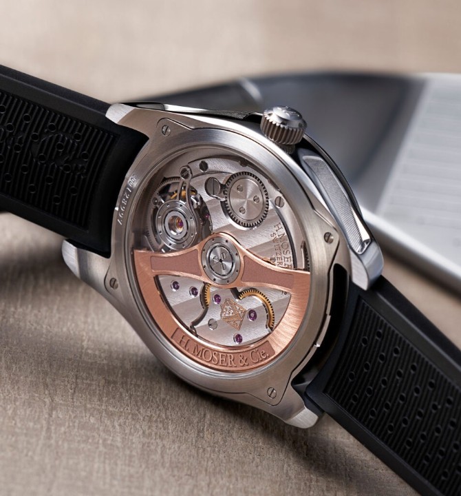 Obrázek H. Moser & Cie Pioneer Tourbillon Arctic Blue