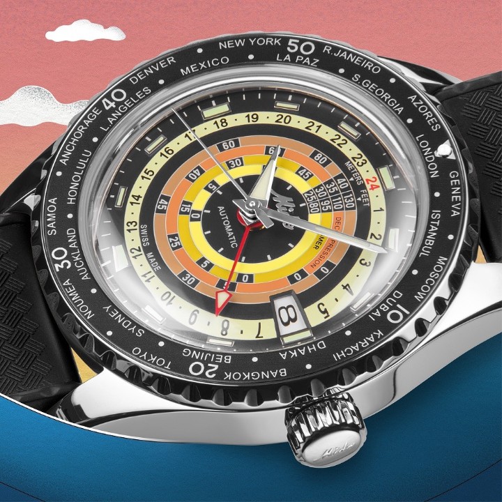 Obrázek Mido Ocean Star Decompression Worldtimer Special Edition