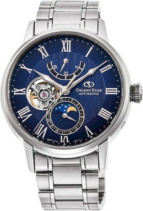 Obrázek Orient Star Classic M45 F7 Moon Phase Open Heart Automatic