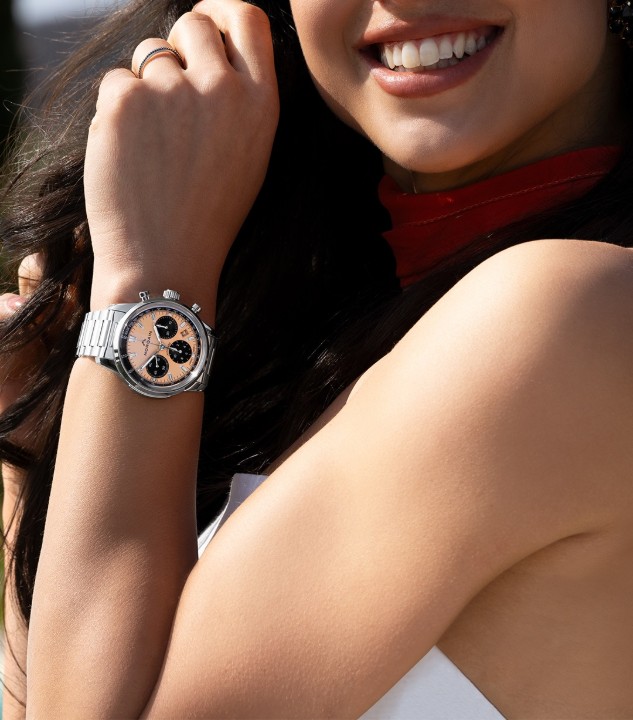 Obrázek NORQAIN Freedom Chrono Peach Limited Edition
