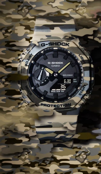 Obrázek Casio G-Shock Carbon Core Guard Camouflage Series