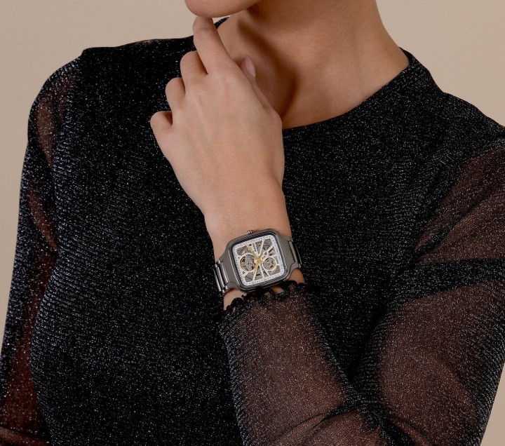 Obrázek Rado True Square Automatic Open Heart