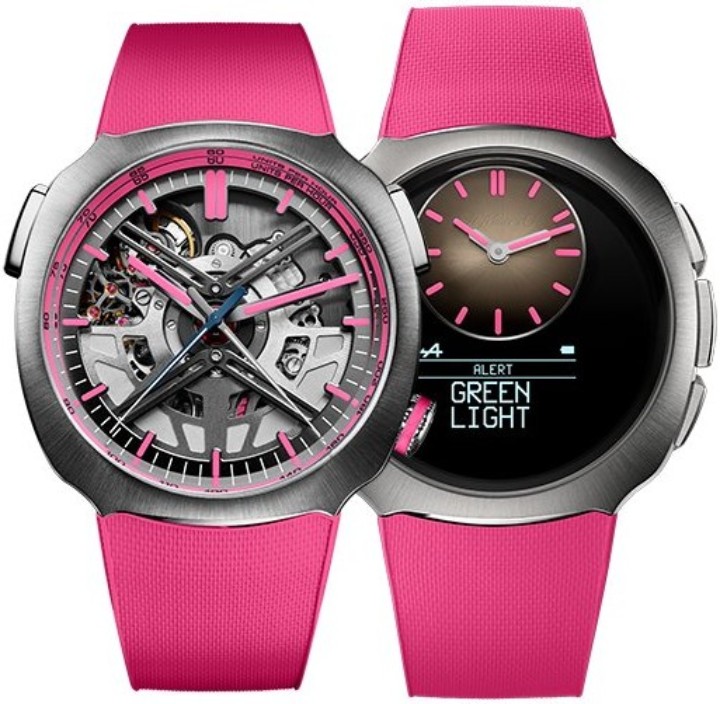 Obrázek H. Moser & Cie Streamliner Alpine Drivers and Mechanics Pink Editions