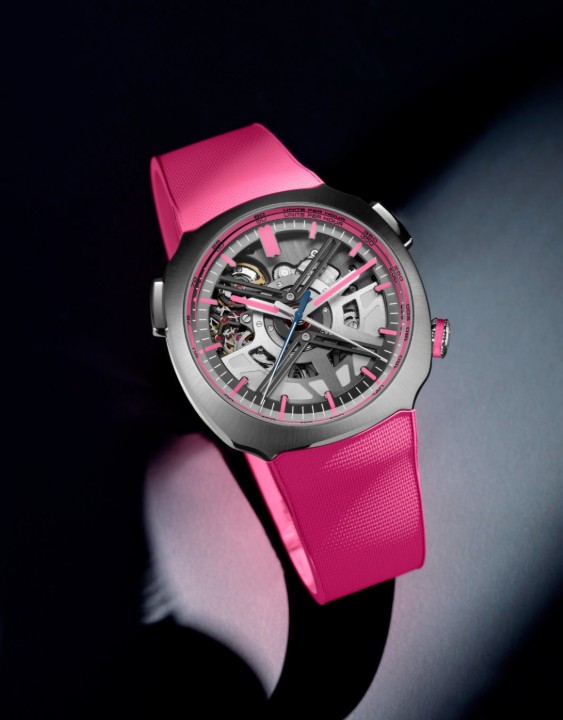 Obrázek H. Moser & Cie Streamliner Alpine Drivers and Mechanics Pink Editions