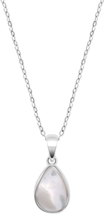 Obrázek Dámský náhrdelník Lotus Silver Pearls