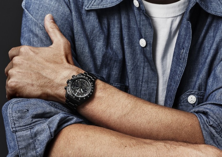 Obrázek Seiko Prospex Speedtimer Solar Chronograph The Black Series
