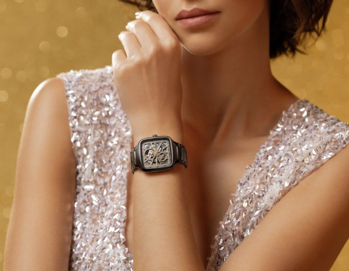 Obrázek Rado True Square Automatic Open Heart