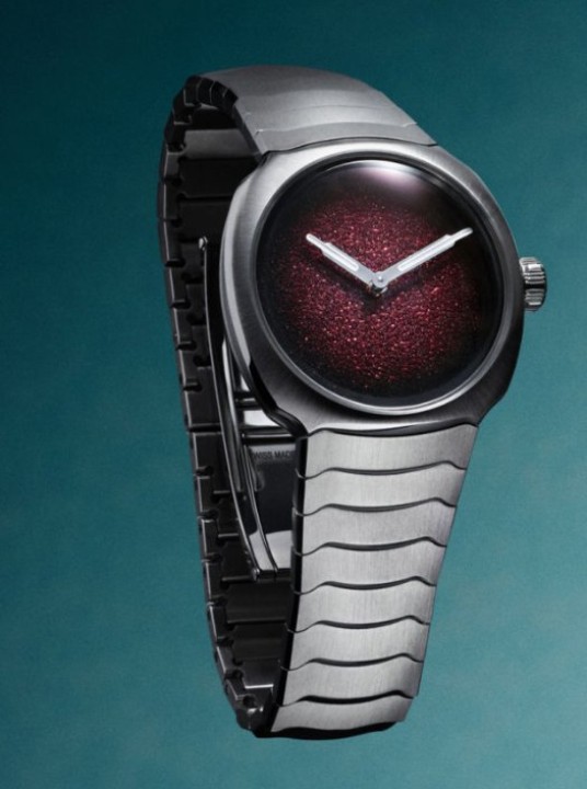 Obrázek H. Moser & Cie Streamliner Two Hands Burgundy Fumé