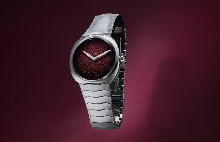 Obrázek H. Moser & Cie Streamliner Two Hands Burgundy Fumé