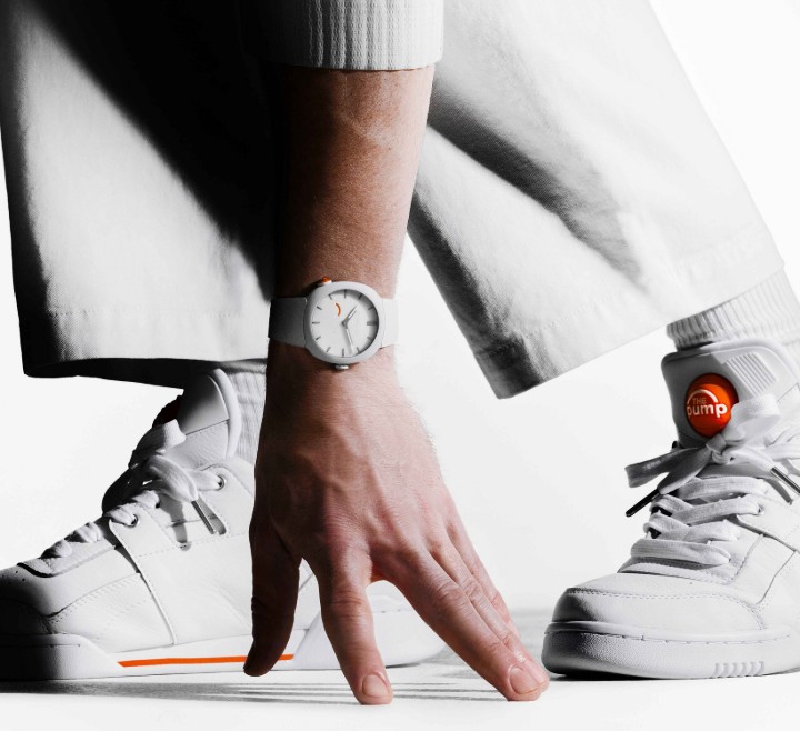 Obrázek H. Moser & Cie Streamliner x Reebok Pump White Limited Edition