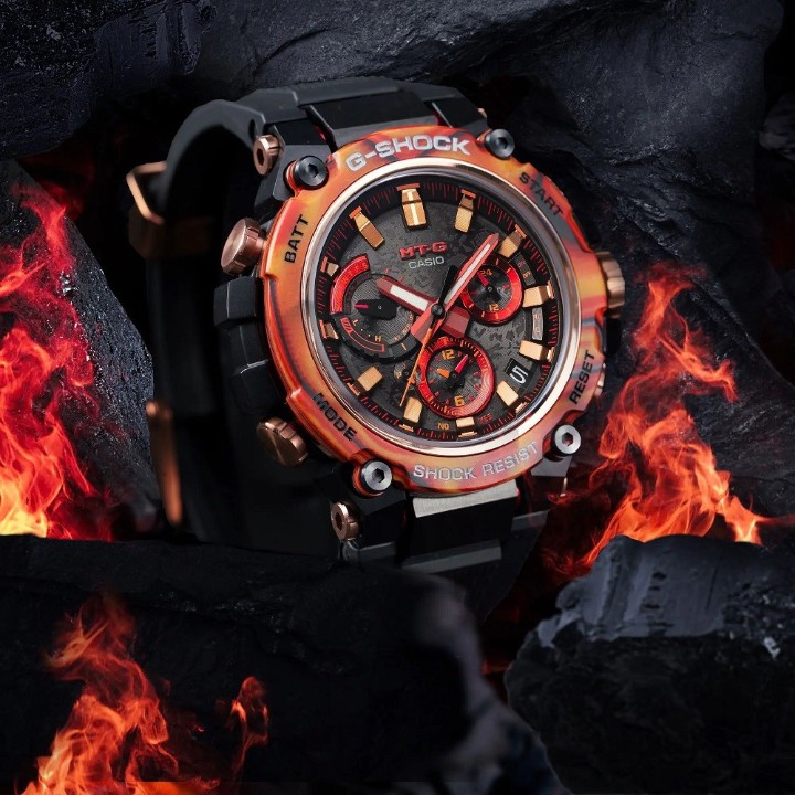 Obrázek Casio G-Shock MT-G 40th Anniversary Flare Red