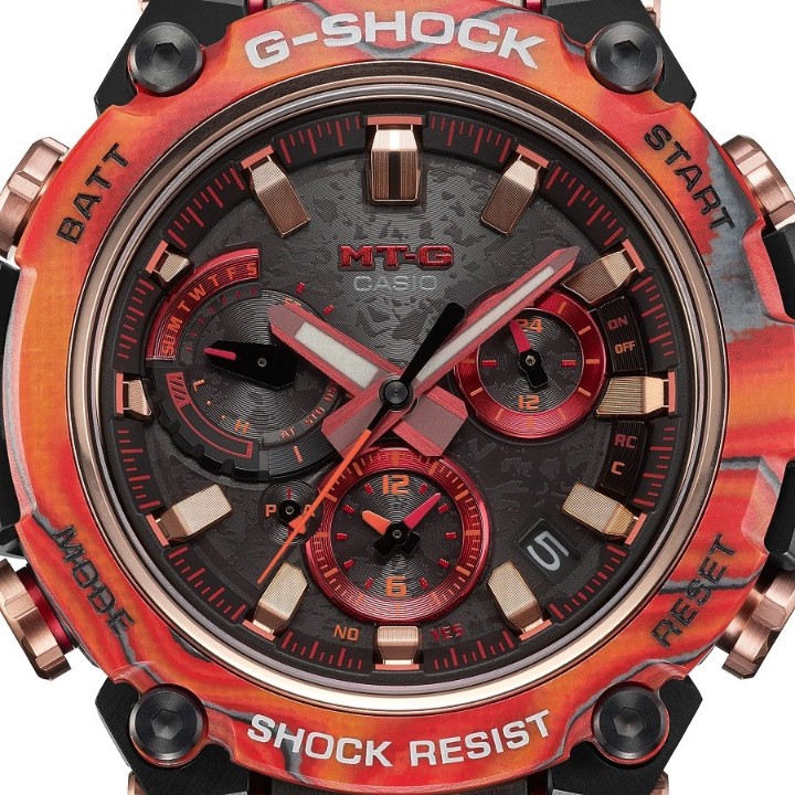 Obrázek Casio G-Shock MT-G 40th Anniversary Flare Red