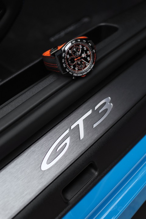 Obrázek Tag Heuer Carrera Chronograph x Porsche Orange Racing Special Edition