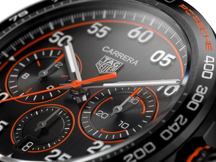 Obrázek Tag Heuer Carrera Chronograph x Porsche Orange Racing Special Edition