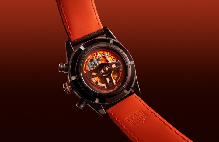 Obrázek Tag Heuer Carrera Chronograph x Porsche Orange Racing Special Edition