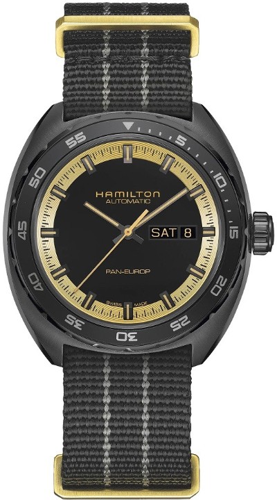 Obrázek Hamilton American Classic Pan Europ Day Date