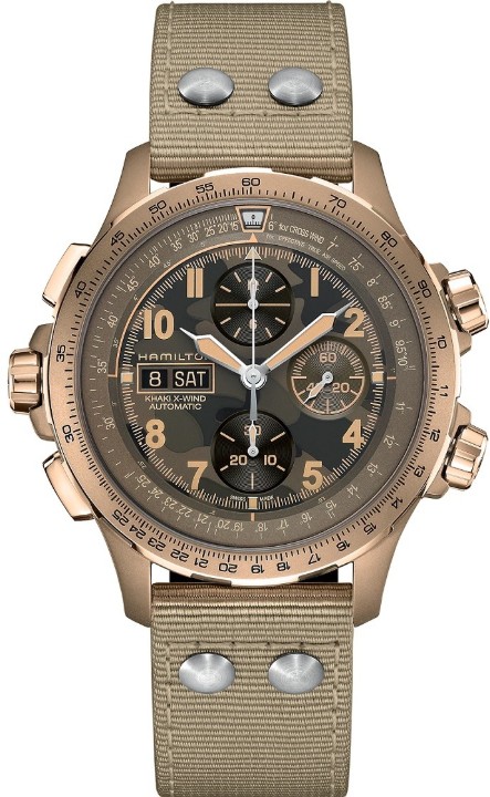 Obrázek Hamilton Khaki Aviation X-Wind Auto Chrono