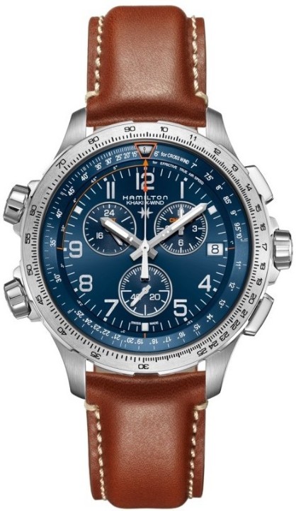 Obrázek Hamilton Khaki Aviation X-Wind GMT Chrono Quartz