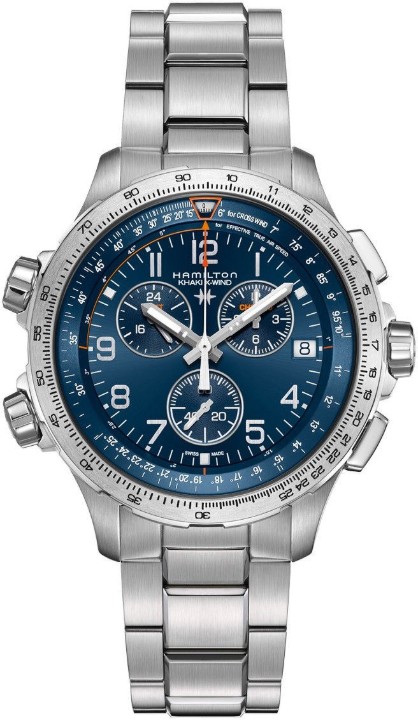 Obrázek Hamilton Khaki Aviation X-Wind GMT Chrono Quartz
