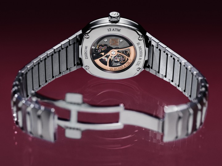 Obrázek H. Moser & Cie Streamliner Two Hands Burgundy Fumé