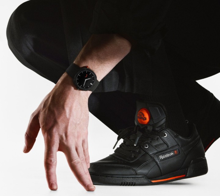 Obrázek H. Moser & Cie Streamliner x Reebok Pump Black Limited Edition
