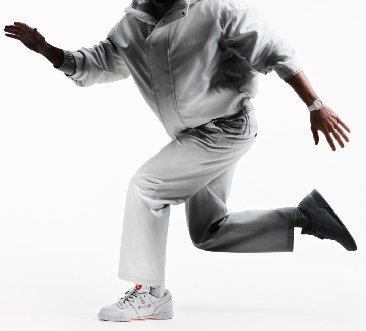 Obrázek H. Moser & Cie Streamliner x Reebok Pump White Limited Edition