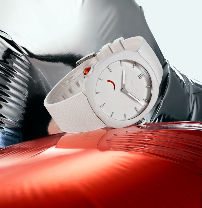 Obrázek H. Moser & Cie Streamliner x Reebok Pump White Limited Edition