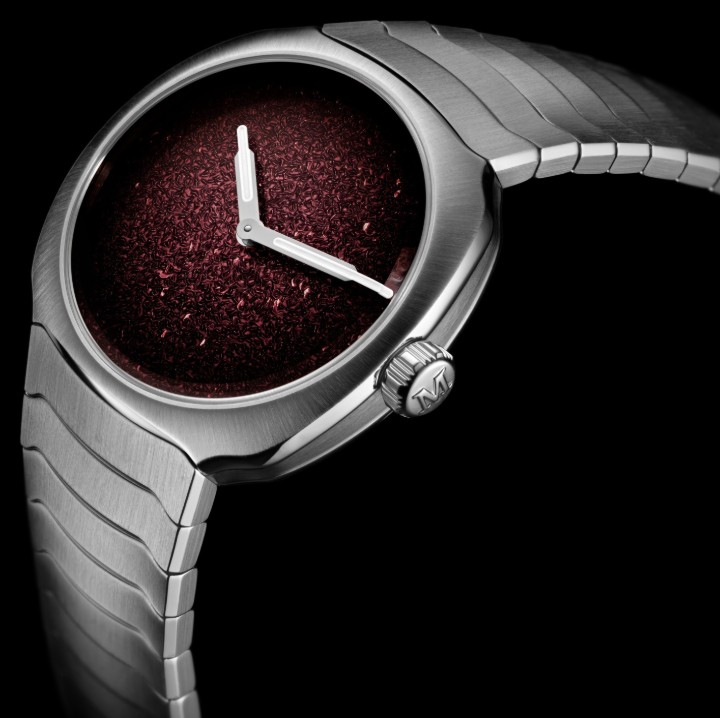 Obrázek H. Moser & Cie Streamliner Two Hands Burgundy Fumé