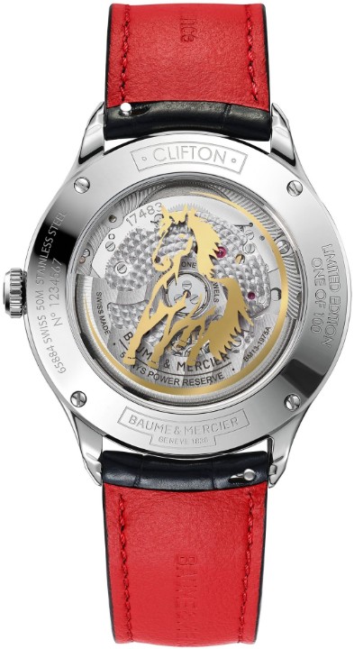 Obrázek Baume & Mercier Clifton Baumatic The Year of the Fire Horse 2026 Limited Edition