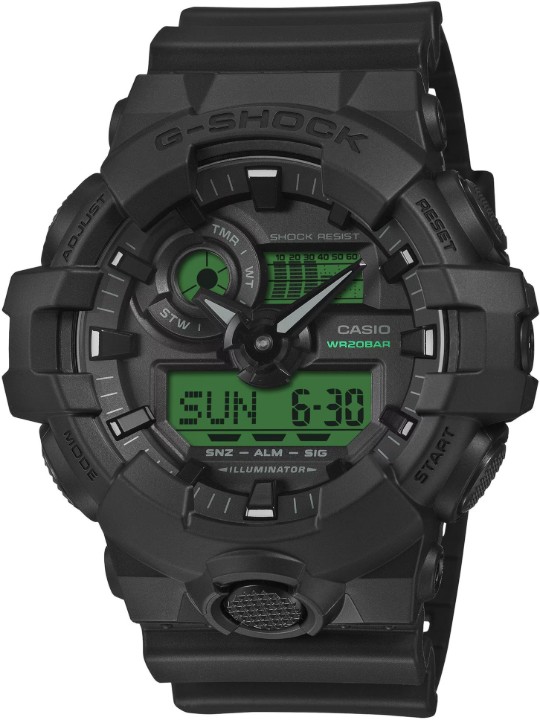 Obrázek Casio G-Shock Black and Electro Green