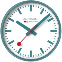 Obrázek Nástěnné hodiny MONDAINE Transformative Teal Limited Edition
