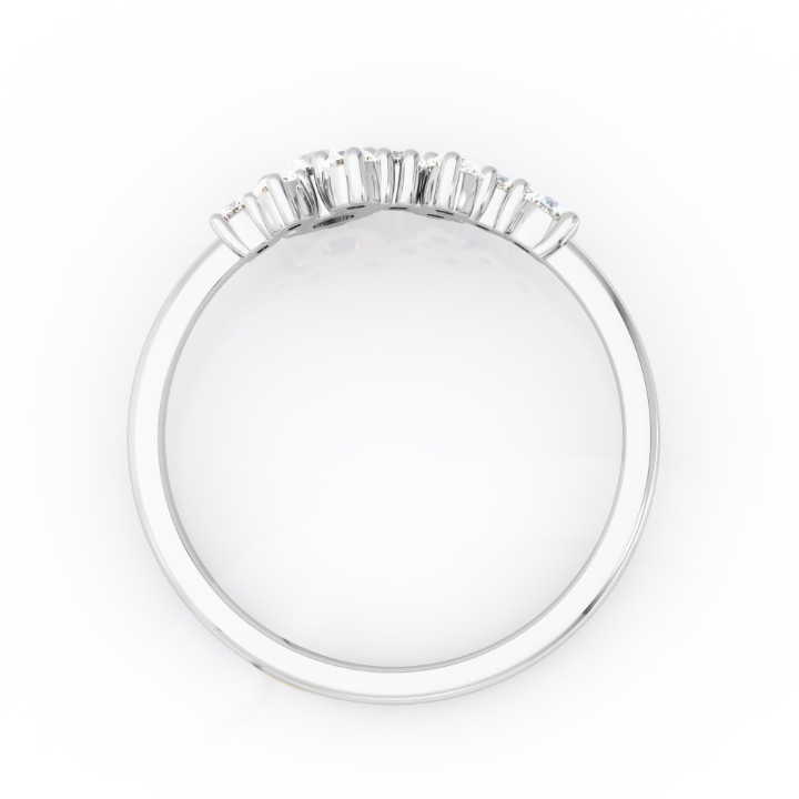Obrázek Prsten LOEE Sparkle z bílého zlata s diamanty