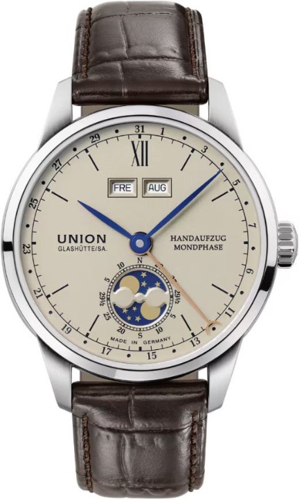 Obrázek Union Glashütte 1893 Johannes Dürrstein Edition "Double Moon Phase"