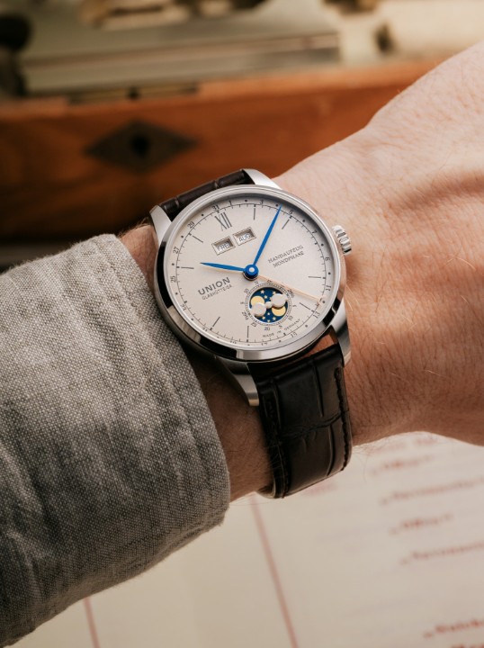 Obrázek Union Glashütte 1893 Johannes Dürrstein Edition "Double Moon Phase"