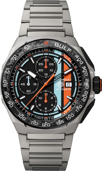 Obrázek Tag Heuer Formula 1 Chronograph x Gulf Limited Edition
