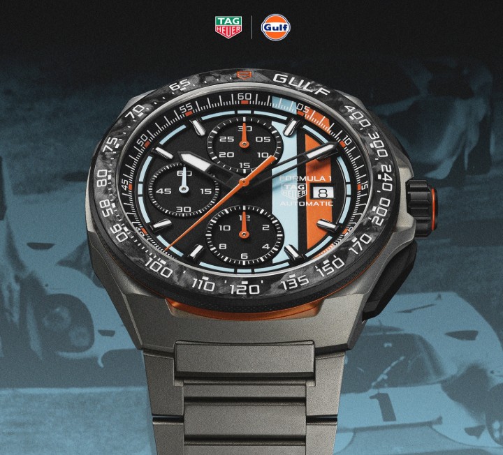 Obrázek Tag Heuer Formula 1 Chronograph x Gulf Limited Edition