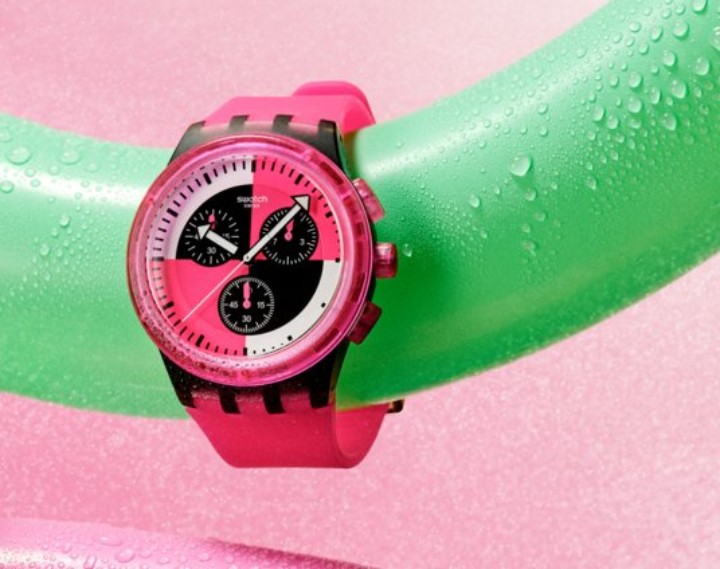 Obrázek Swatch Fuchsia Lines
