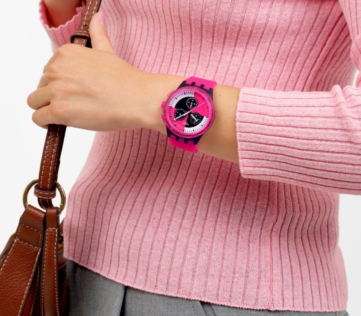 Obrázek Swatch Fuchsia Lines