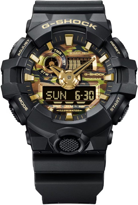 Obrázek Casio G-Shock Camo and Gold Series