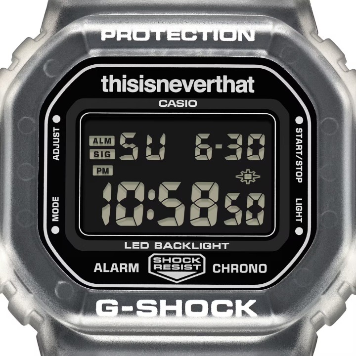 Obrázek Casio G-Shock thisisneverthat Collaboration Model